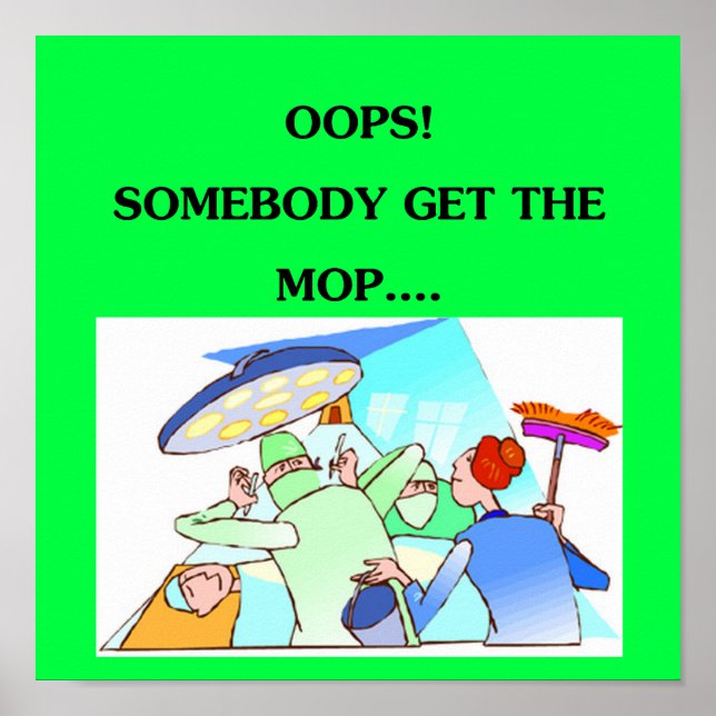 roligt doktor humor poster (Framsidan)