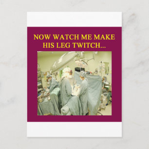 roligt doktor humor vykort