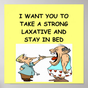 roligt doktor-skämt poster