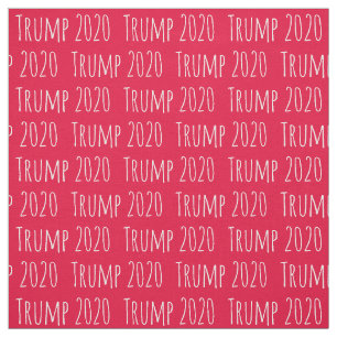 Roligt Donald Trump 2020 Mönster Tyg
