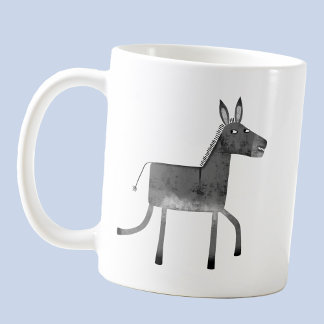 Roligt Donkey Kaffemugg