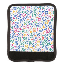 Roligt doodle-färgstarka vibrationsformer