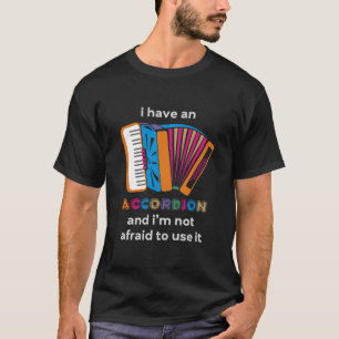 Roligt dragspel t shirt