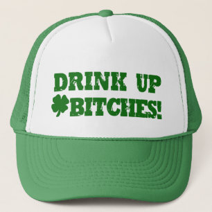 Roligt dricka för st patricks day truckerkeps