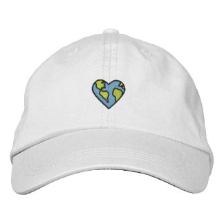 Roligt Earth Heart Embroized Icon Broderad Keps