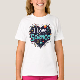 Roligt & Education Tee I Kärlek Science T-Shirt