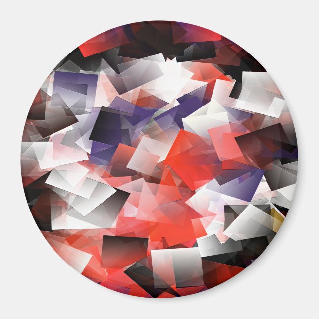 Roligt efter halva sommaren.... magnet (Framsidan)