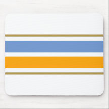 Roligt Elegant Light Blue Gult White Tävla Rand