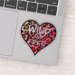 Roligt elegant rosa leopard cheetah print klistermärken