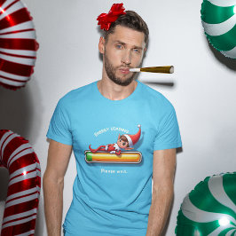 Roligt Elf Progress Pub med låg energiförbrukning T Shirt