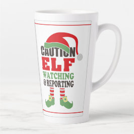 Roligt ELF WATCHING Jul Latte Mugg