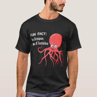 Roligt - en oktopus har 8 styck t shirt