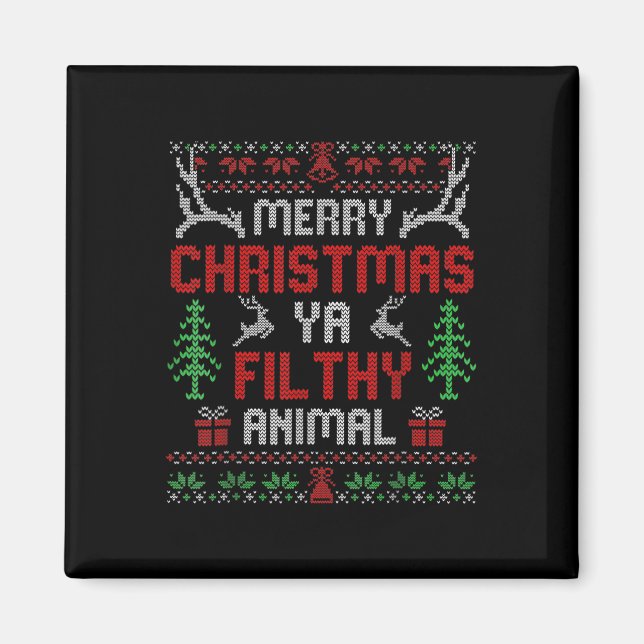 Roligt Ensam vid Home Movies God jul You Filty Magnet (Framsidan)