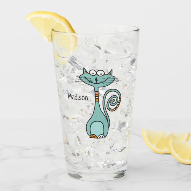 Roligt exponeringsglas för halv liter för glaskopp (Framsida Ice)