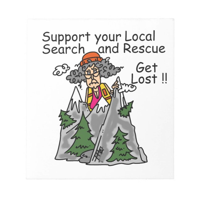 Roligt få borttappad anteckningsblock (Framsida)