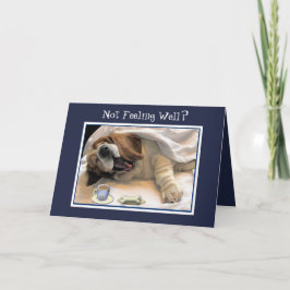 Roligt "få den väl" basseten, ben & Tea för kort