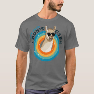 Roligt Fact I do undny Sassy Llama Alpaca Sarc T Shirt