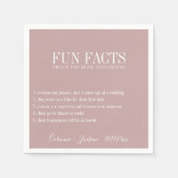 Roligt Facts Dusty Mauve Personlig