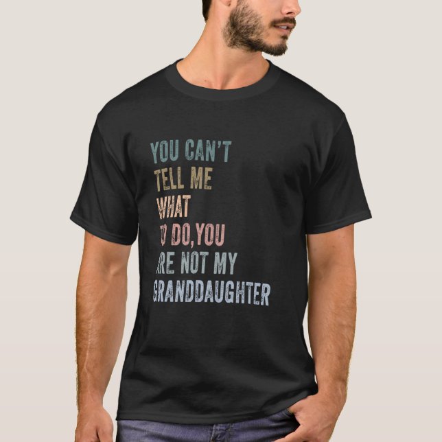 Roligt fadersdagspresent från sondotter pappa t shirt (Framsida)