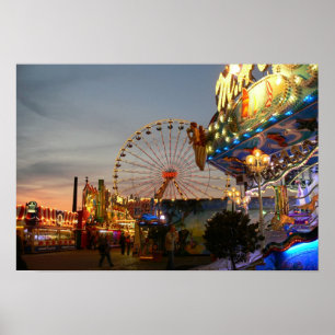 Roligt fair at Bremen, Tyskland Poster