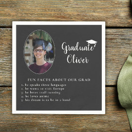 Roligt Fakt om Student Photo Studentfest Pappersservett