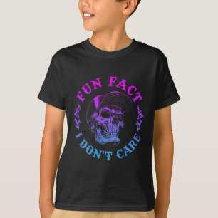roligt Fakta I Dont Care, Lättare Sar T Shirt