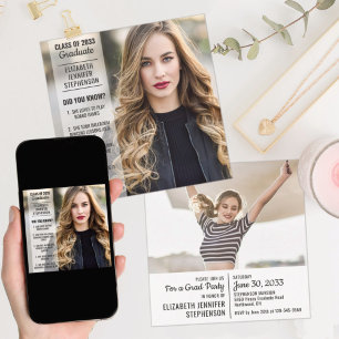 Roligt, faktauppgifter 2 Fotografiskt aktuellt med Inbjudningar