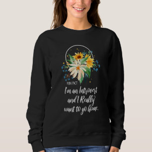 Roligt Faktum Jag Är En Introvert Och Vill Gå Hem T Shirt