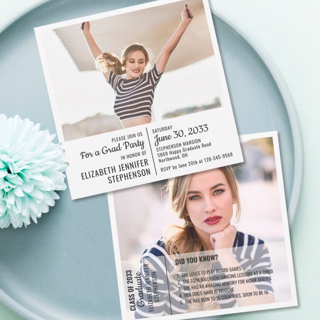 Roligt fakturor studenten meddelande 2 foto modern (Skapare uppladdad)