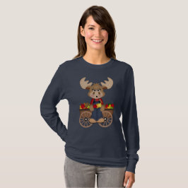 Roligt Fall Säsong Moose Women T-shirt