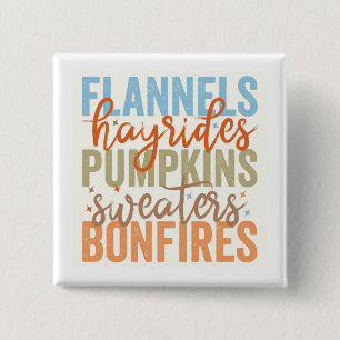 Roligt Fall Vibes Knapp