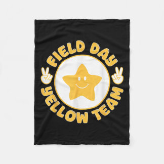 Roligt-fält-Gult-teamets Roligt - spelkompakt Fleecefilt