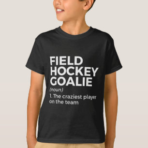 Roligt Fält Hockey Goalie Definition Manar Women T Shirt