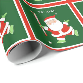 Roligt Fält Hockey Helgdag Gift Presentpapper