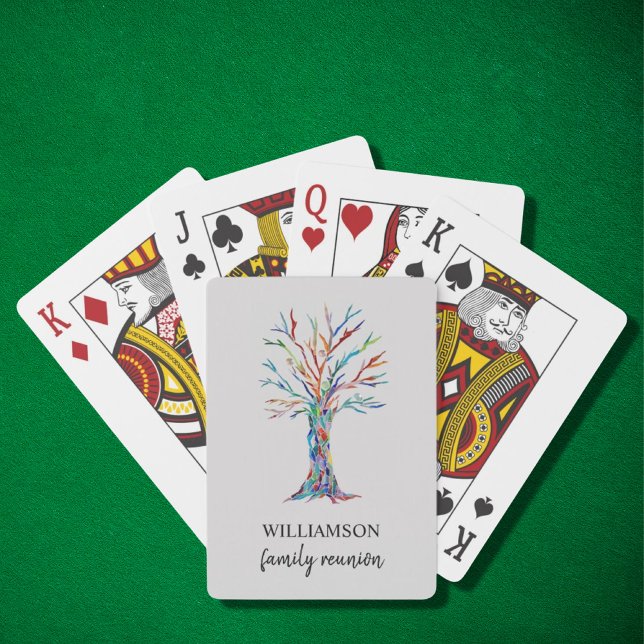 Roligt Familjeåterförening Casinokort (Skapare uppladdad)