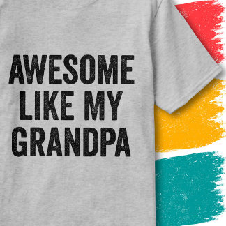 Roligt Familjecitat Vintage Härlig Som Min Farfar T Shirt