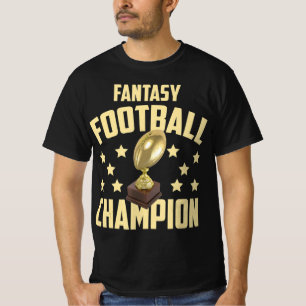 Roligt Fantasy Football Champion Party T Shirt