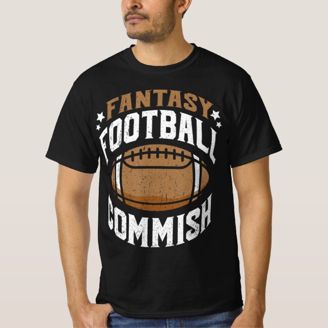 Roligt Fantasy Football Comunidad Manar T Shirt (Framsida)