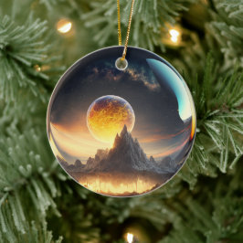 Roligt Fantasy World Ornament