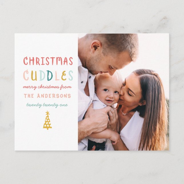 roligt, färgämne ett foto helg vykort (Framsida)