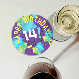 Roligt Färgfläckar för måltavlor för Paintball Underlägg