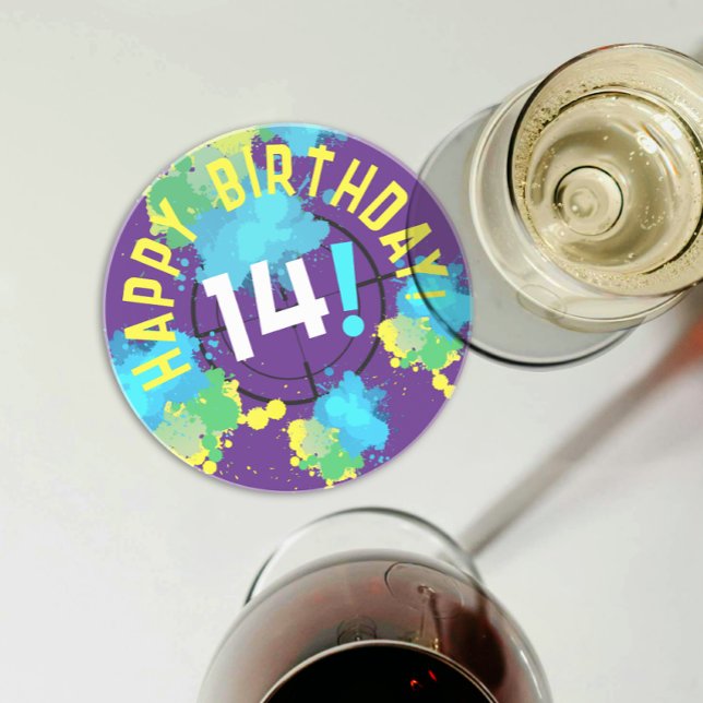 Roligt Färgfläckar för måltavlor för Paintball Underlägg (Skapare uppladdad)