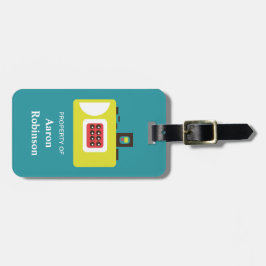 Roligt Färgfull Toppen S-kameravotograf Bagagebricka