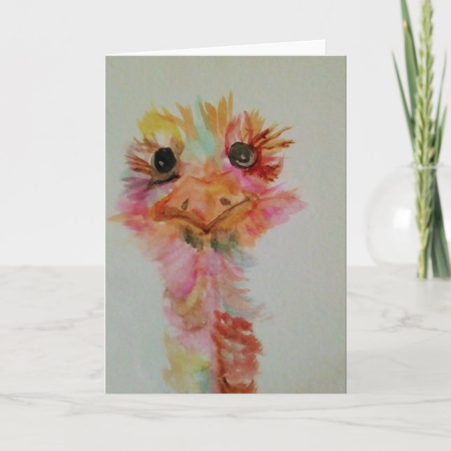 roligt färglös kort (Framsida)