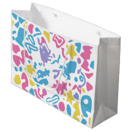 Roligt, färglösa vibrerande former