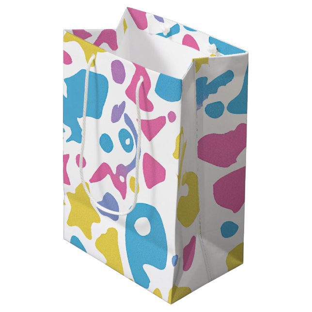 Roligt, färglösa vibrerande former (Framsidan Vinklad)