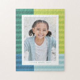 Roligt färglöst ram 1-lodrät pussel