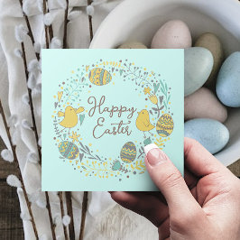 Roligt Färglöst utandning Påsk Brunch Egg Hunt Julkort