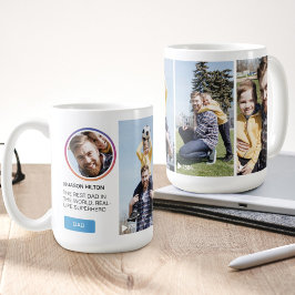 Roligt Fars dag Instagram Social Media Photo Reel Kaffemugg