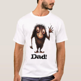 Roligt fars dagtroll - pappa! t shirt
